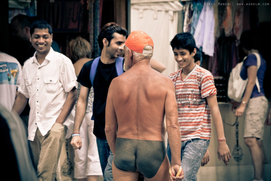 The Emperors New Clothes urban Spain nudist Barcelona